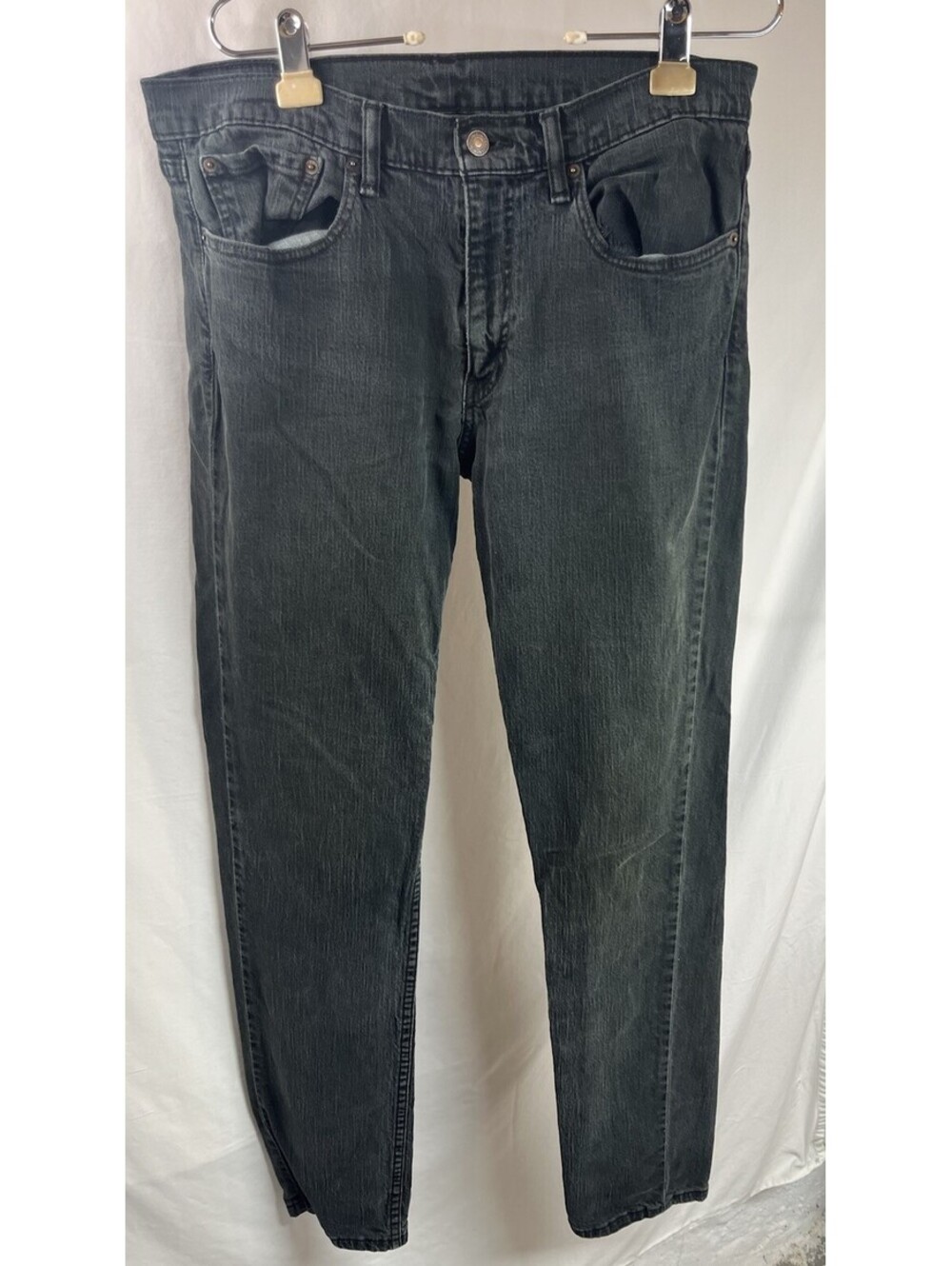 Levi’s 511 Men’s 34x34 Black Wash Denim Slim Fit Straight Leg